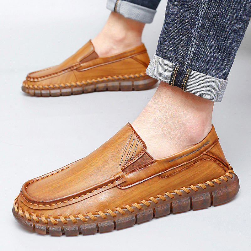 Moretti Genuine Leather Loafers