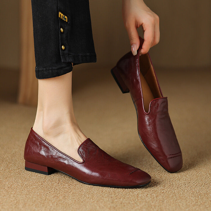 Alana Genuine Leather Loafers