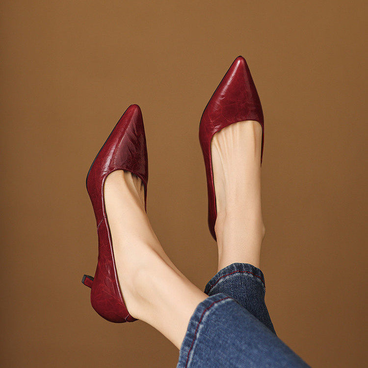 Verona Genuine Leather Heels