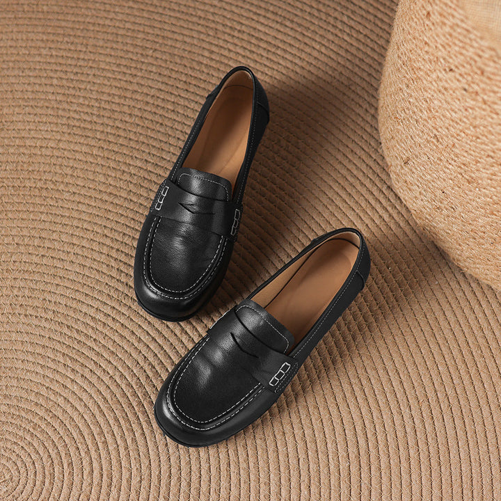 Ruvia Genuine Leather Loafers