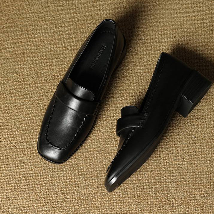 Evren Genuine Leather Loafers
