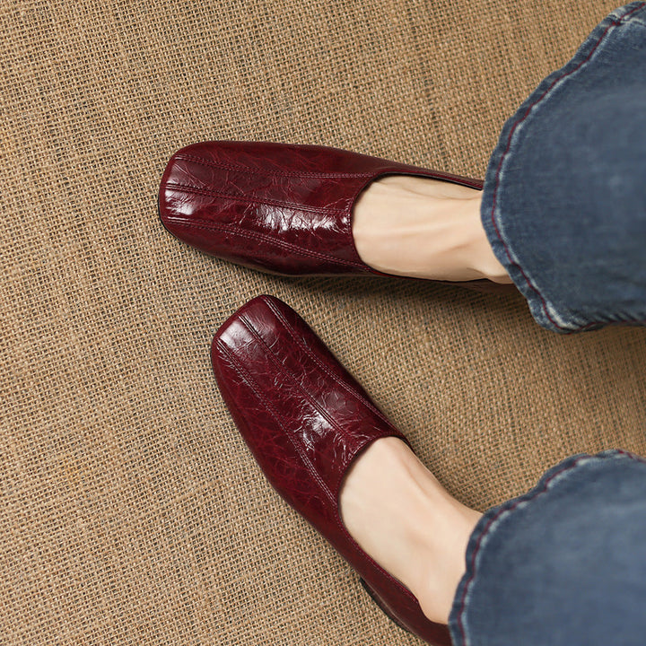 Velina Genuine Leather Loafers