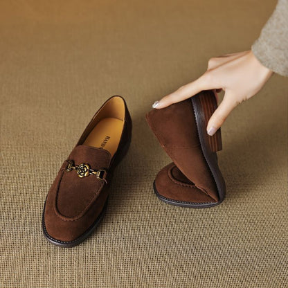 Émile Genuine Suede Loafers