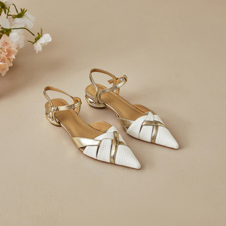 Rielle Genuine Leather Flats
