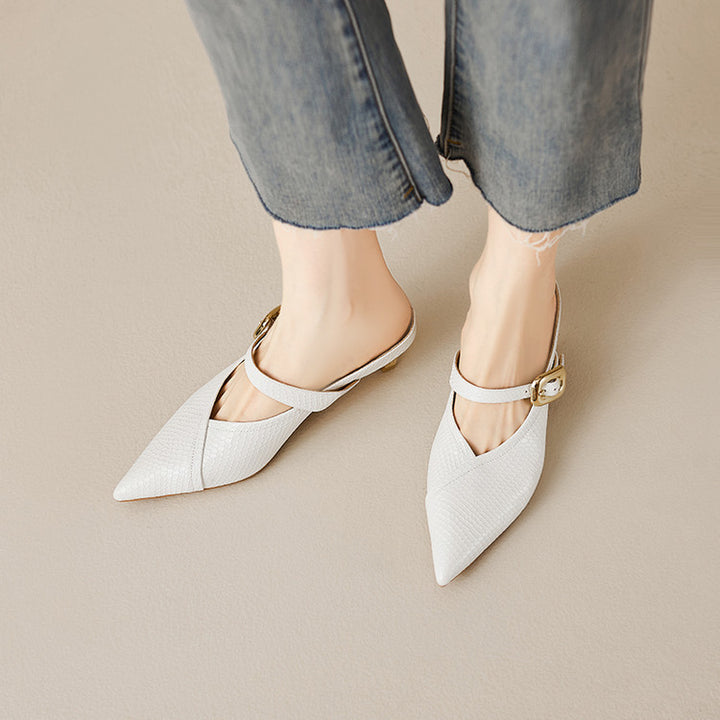 Maribelle Genuine Leather Heels