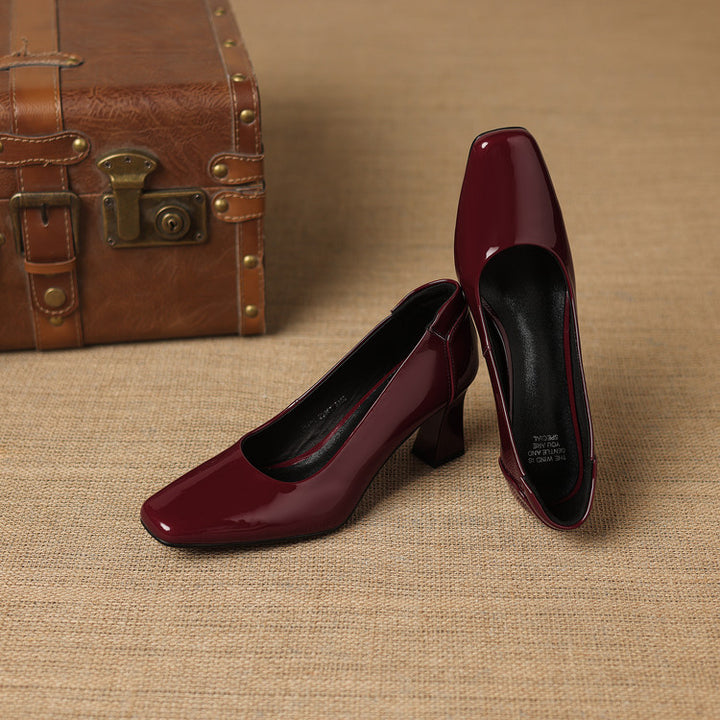 Ayora Genuine Leather Heels
