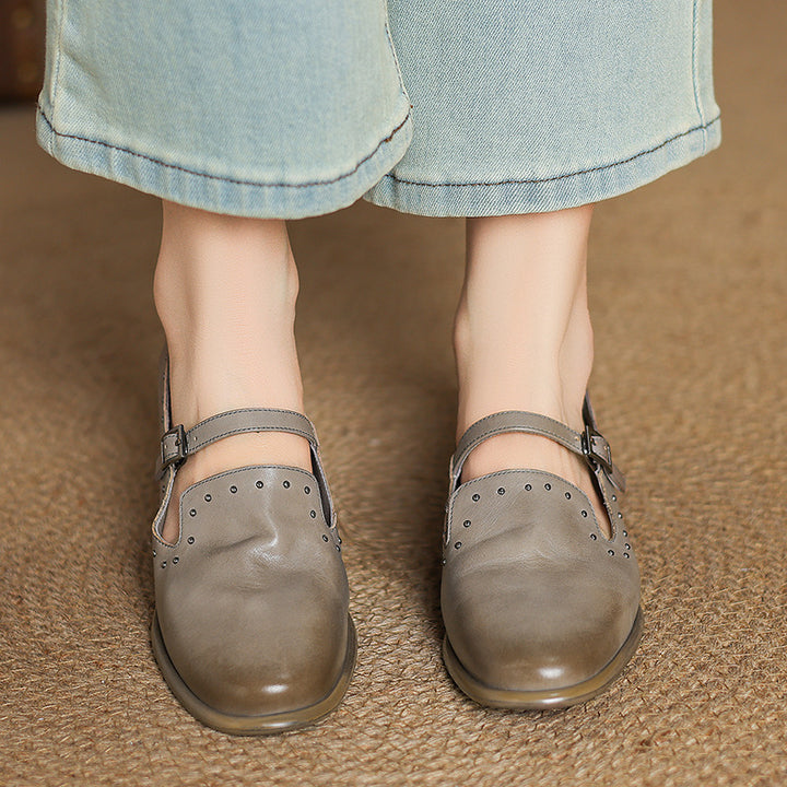 Oraya Genuine Leather Loafers