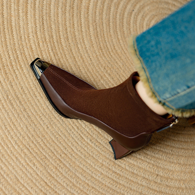 Ellara Genuine Leather Boots