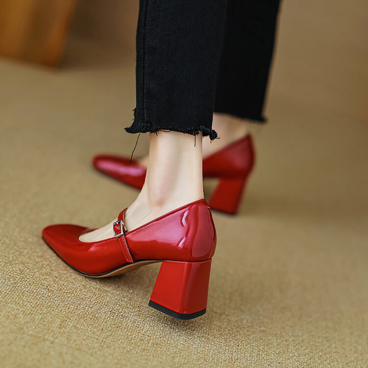 Vivara Genuine Leather Heels