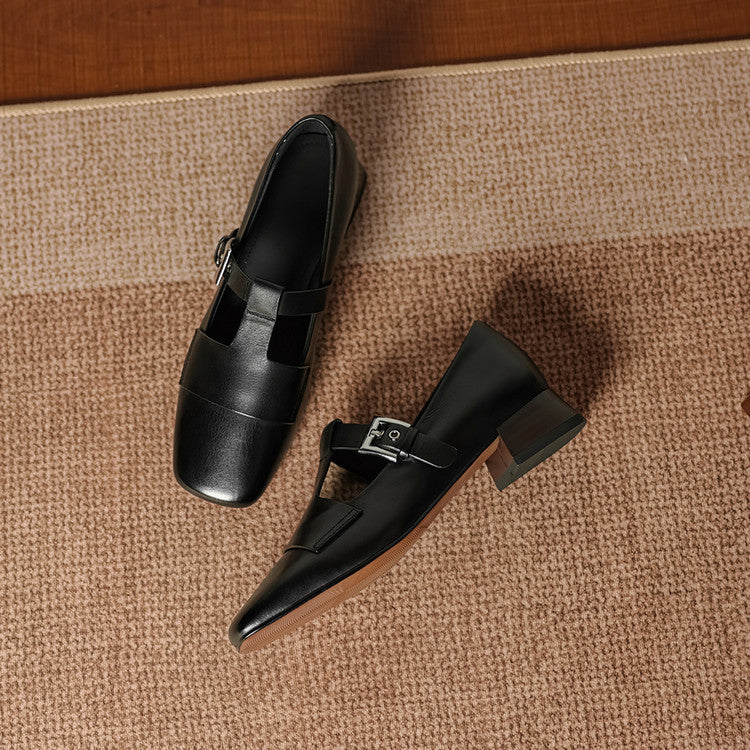 Laletta Genuine Leather Shoes