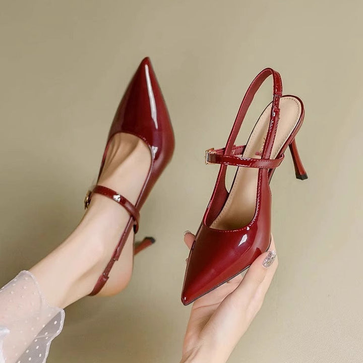 Narella Leather Heels