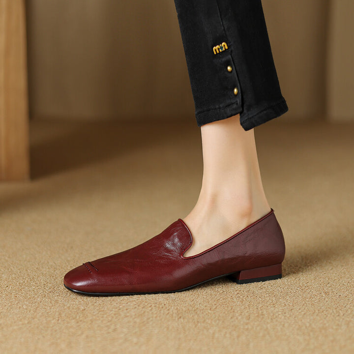 Alana Genuine Leather Loafers
