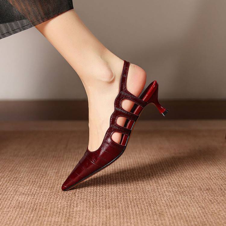 Renata Genuine Leather Heels