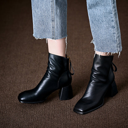 Livia Genuine Leather Boots