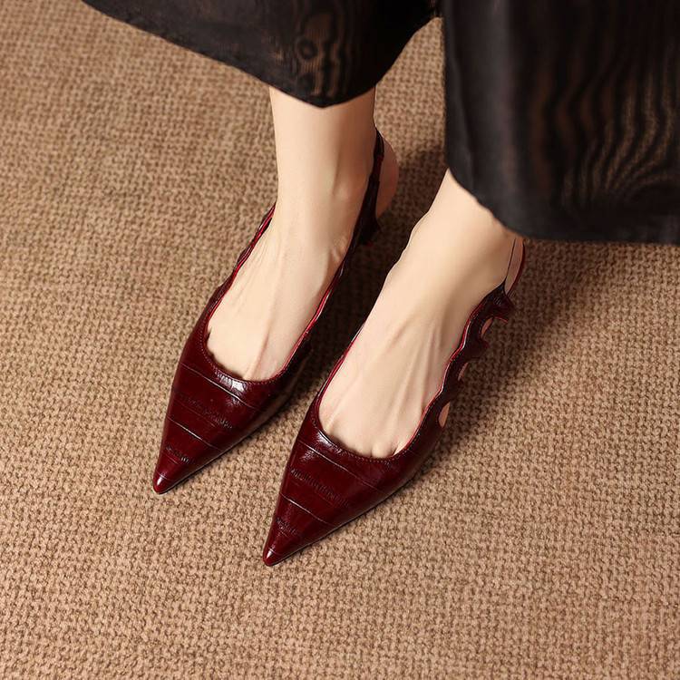 Renata Genuine Leather Heels