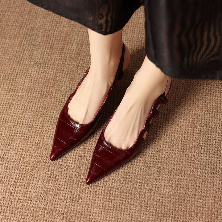 Renata Genuine Leather Heels