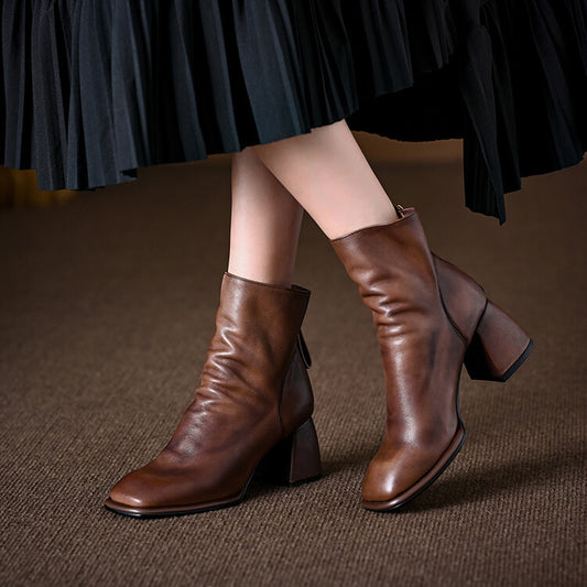 Livia Genuine Leather Boots