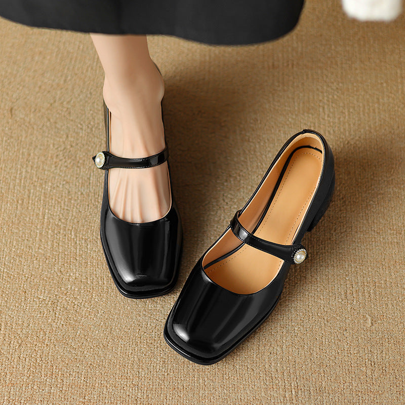 Cara Genuine Leather Heels