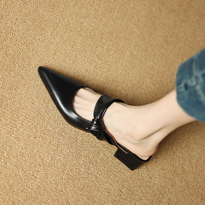 Noressa Leather Mules