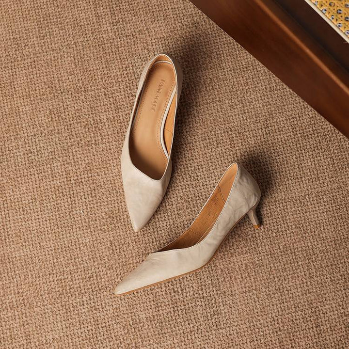 Riva Genuine Leather Heels