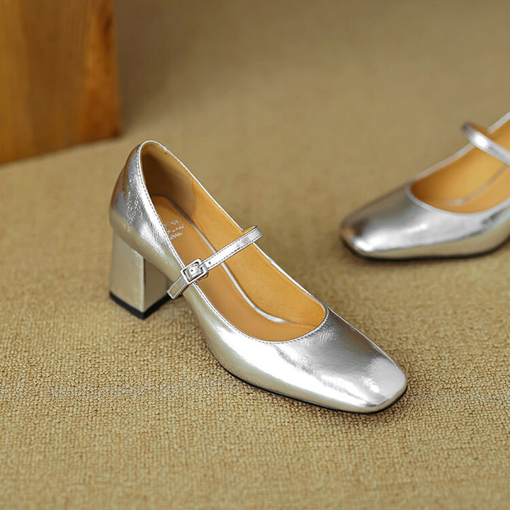 Vivara Genuine Leather Heels