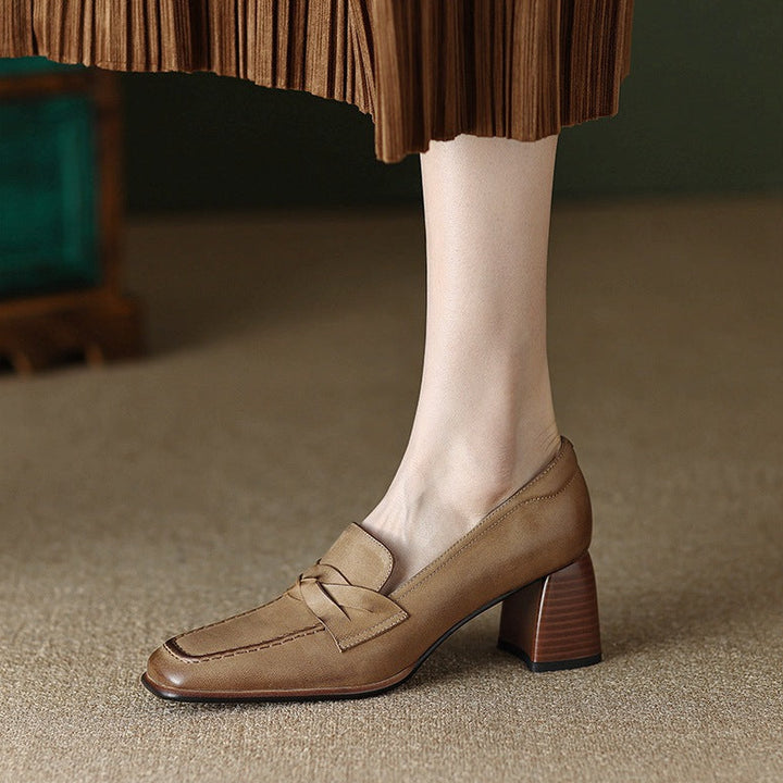 Valenne Genuine Leather Heels
