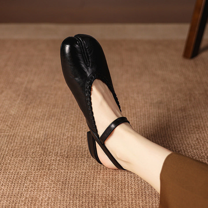 Carmela Genuine Leather Flats