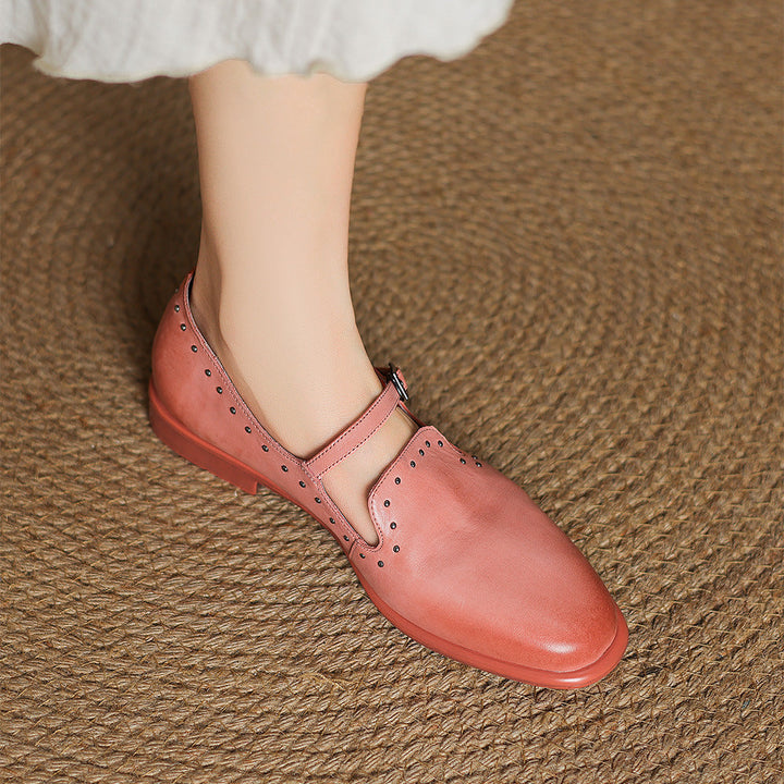 Oraya Genuine Leather Loafers