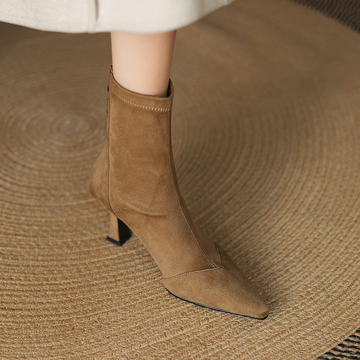 Corvella Genuine Suede Boots