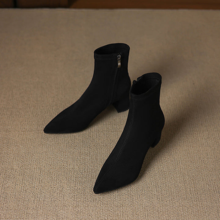 Odette Genuine Suede Boots