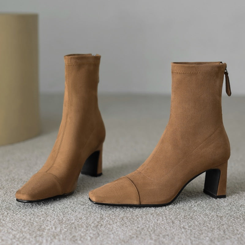 Sarona Genuine Suede Boots