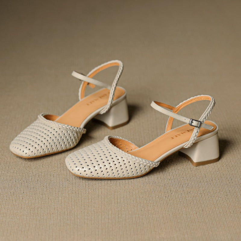 Orelia Genuine Leather Heels