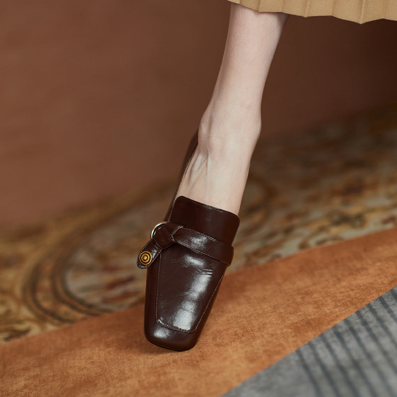 Marcelline Genuine Leather Loafers