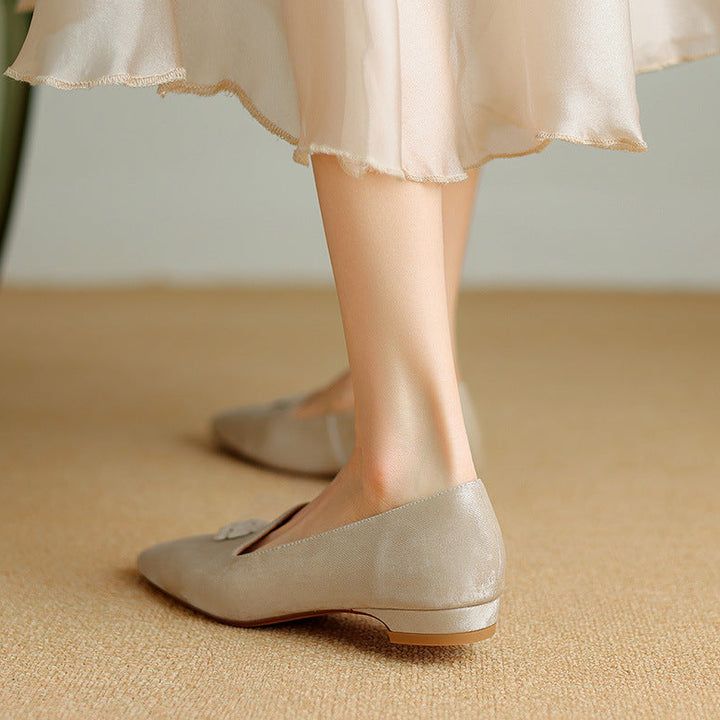 Lucie Genuine Leather Loafers