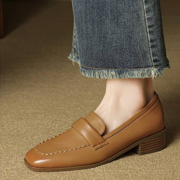 Evren Genuine Leather Loafers
