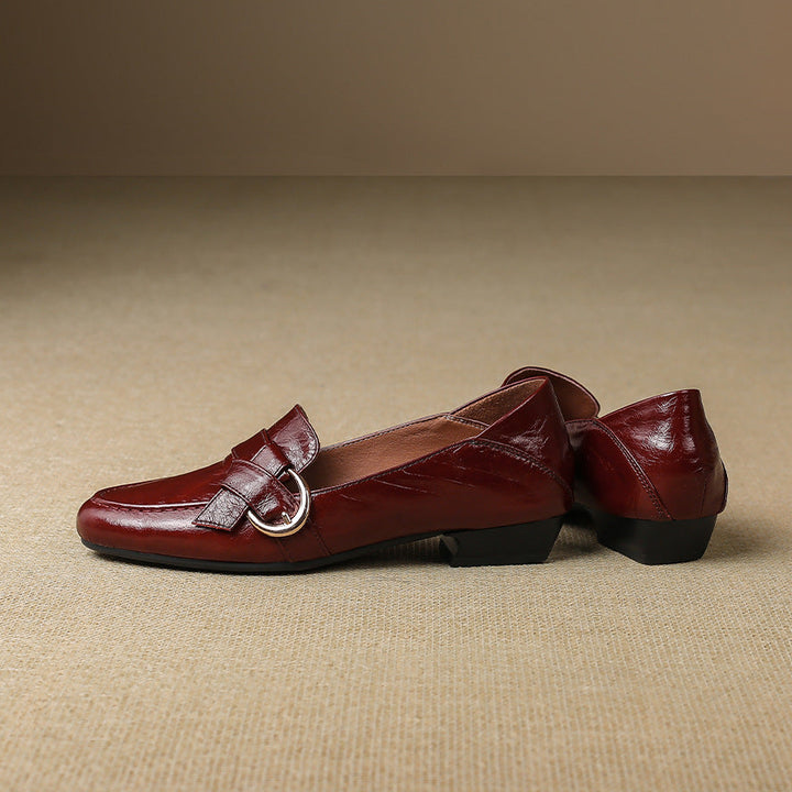 Orvella Genuine Leather Loafers