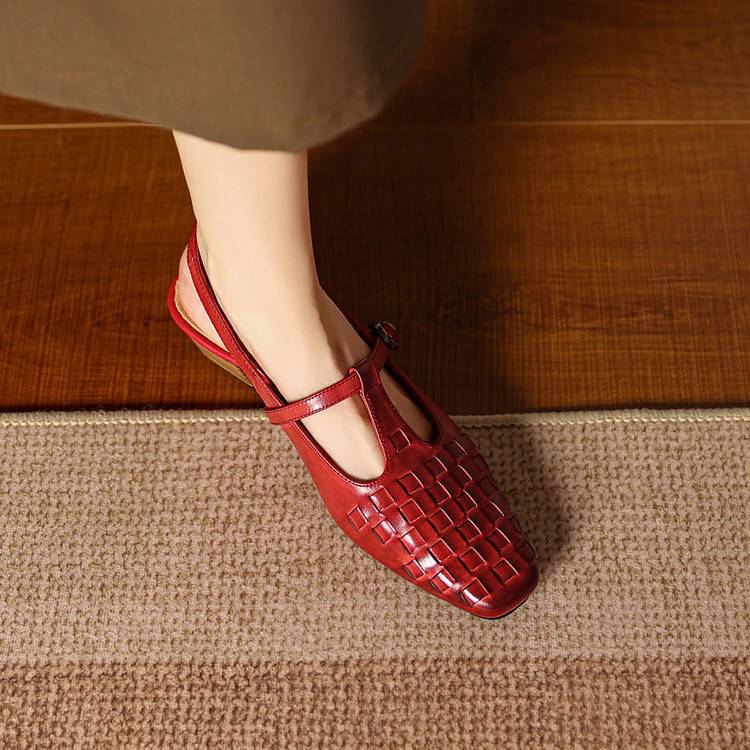 Lietta Genuine Leather Heels