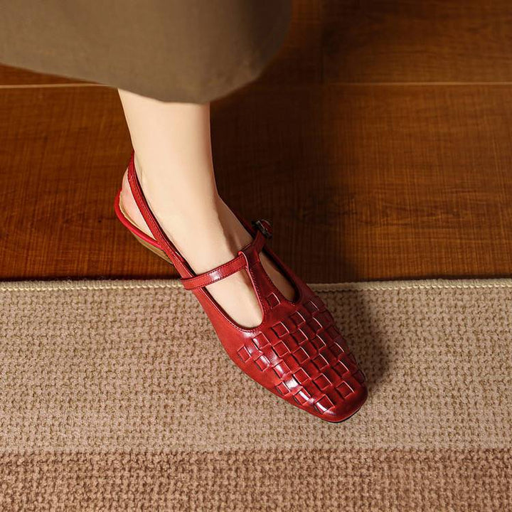 Lietta Genuine Leather Heels