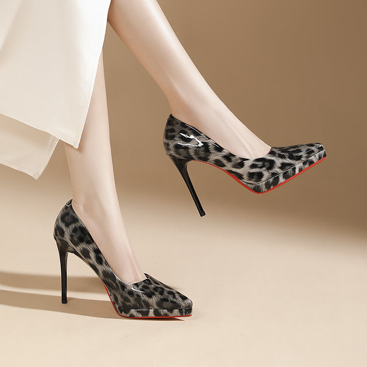 Milan Leather Heels