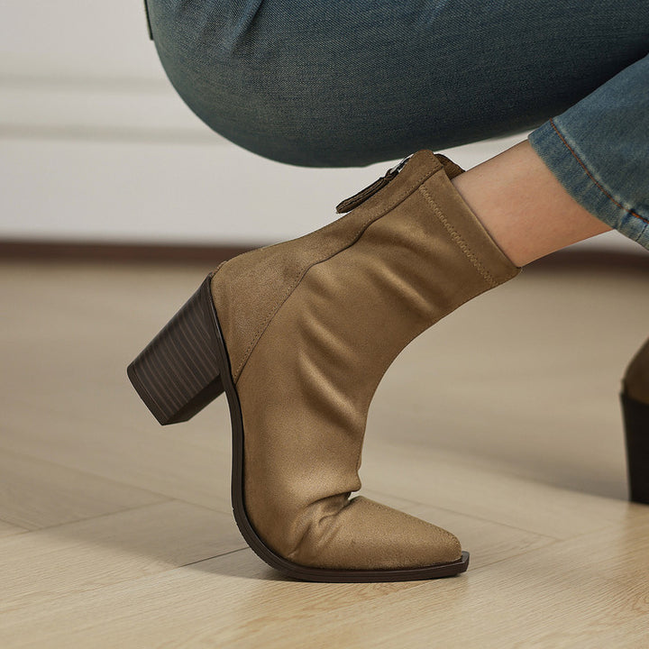 Sarli Genuine Suede Boots