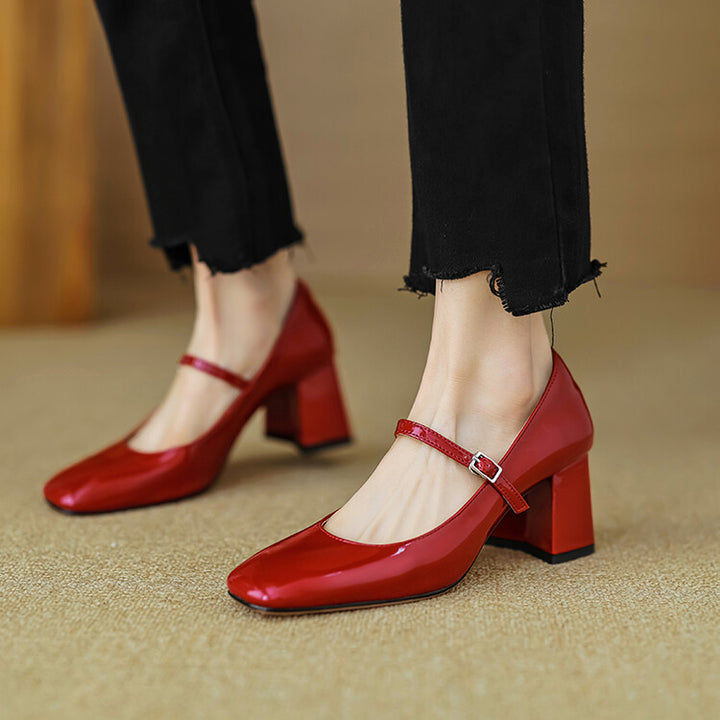 Vivara Genuine Leather Heels