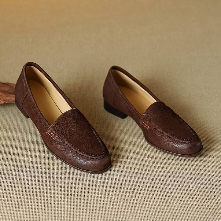 Monta Genuine Leather Loafers