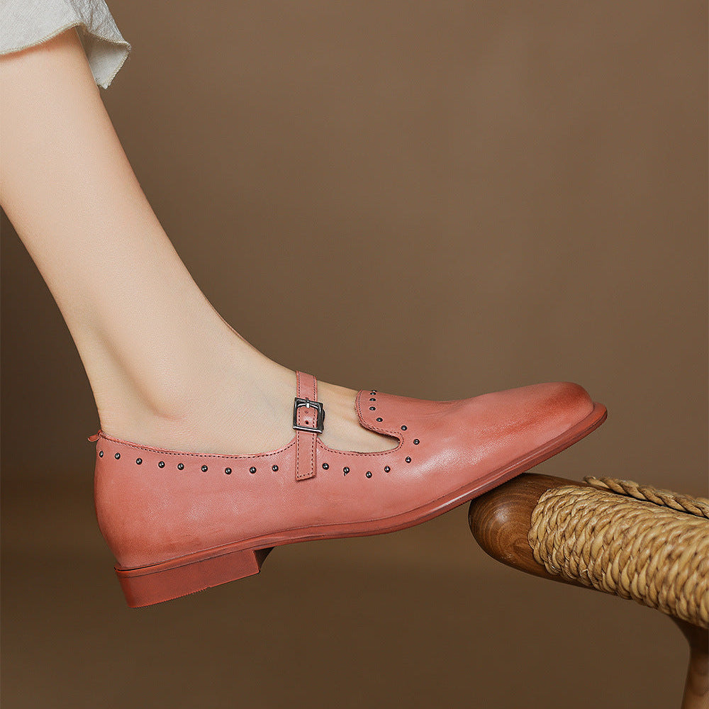 Oraya Genuine Leather Loafers