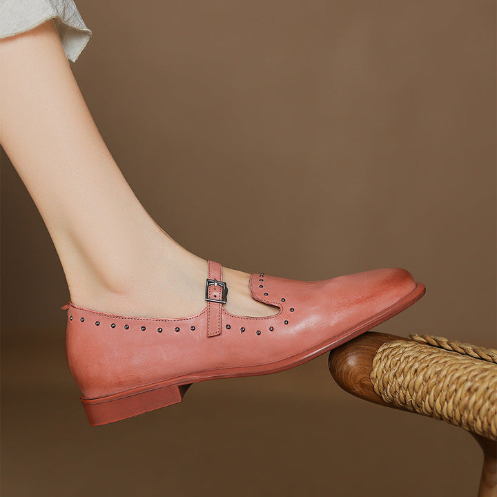 Oraya Genuine Leather Loafers