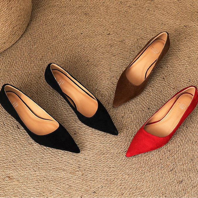 Orlen Genuine Suede Heels
