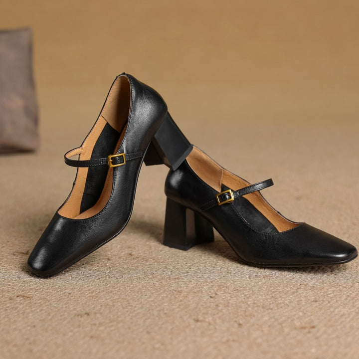 Solmar Genuine Leather Heels