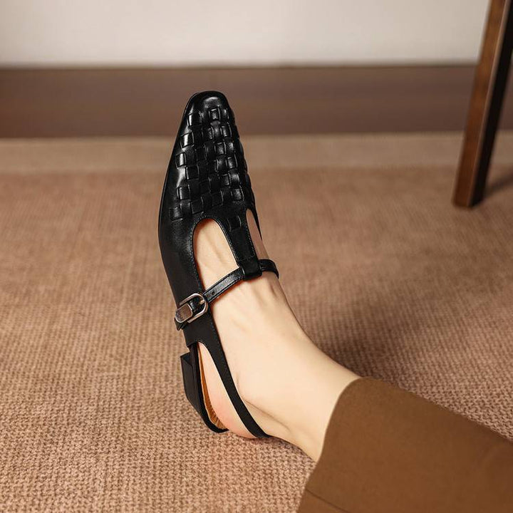 Lietta Genuine Leather Heels