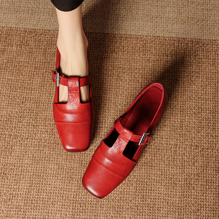 Laletta Genuine Leather Shoes