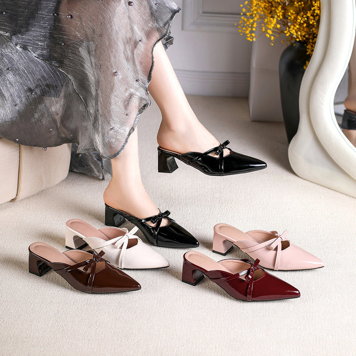 Talia Leather Mules