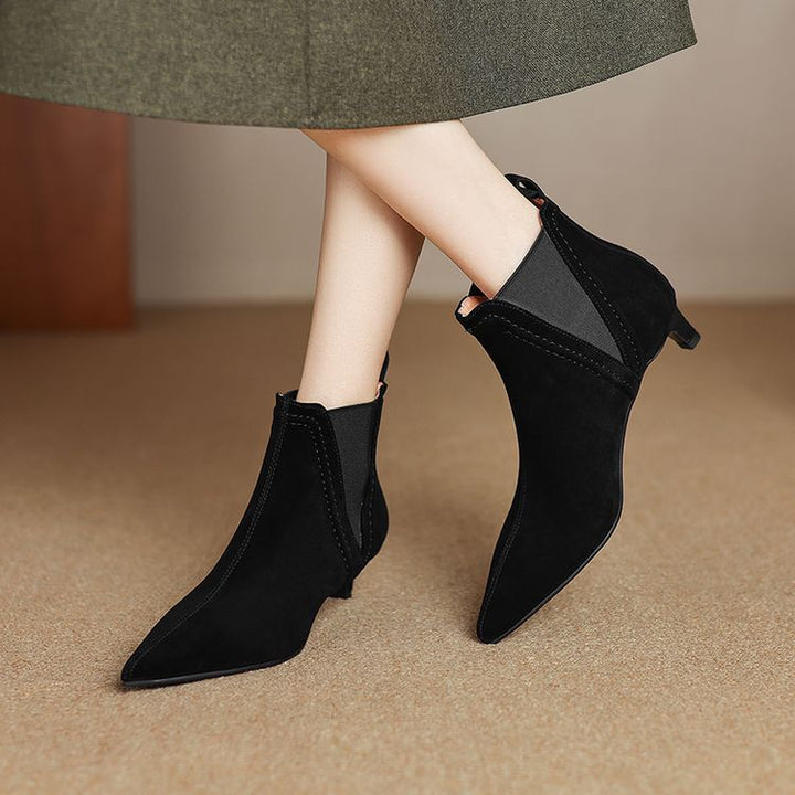 Vayla Genuine Suede Boots